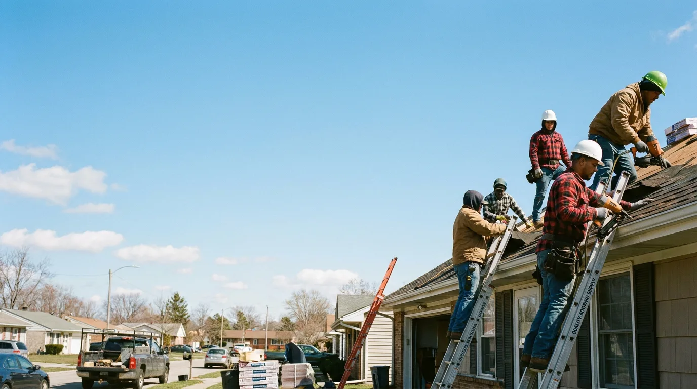 Roofing in West Frankfort, IL near me